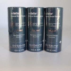 3 PACK OF SkinBetter SunBetter Tone Smart SPF 75 Sunscreen Lotion 15ML EXP 11/26